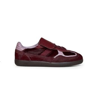 Alohas Burgundy Calf Hair Tb.490 Club Trainers - Purple