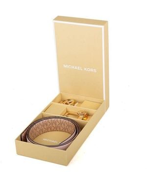 Michael Kors Belt Leather Accessories - Natural