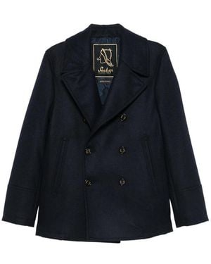 Sealup Double-Breasted Button-Down Jacket - Blue