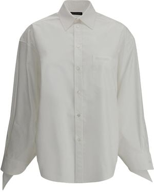 Balenciaga Oversized Shirt - Grey