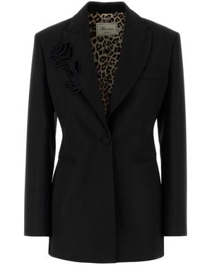 Blumarine Jackets And Vests - Black