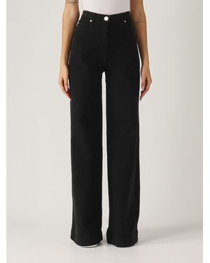 Pinko Wendy Wide Leg Trousers - Black