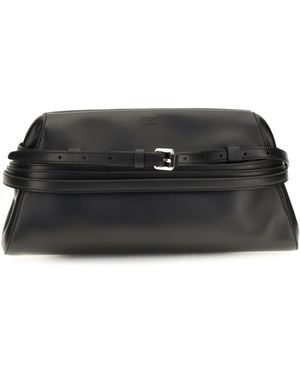 Moschino Handbag Nappa Shoulder Bags - Black