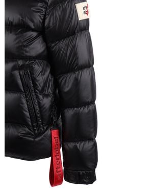 AFTER LABEL Outerwear Polyamide Short Puffer - Black