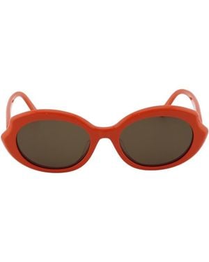 Loewe Sunglasses Square Full Rim, Frame And Lens Lw40147F42E - Brown