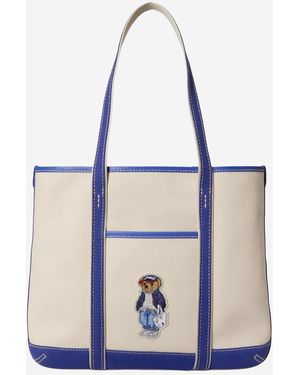 Polo Ralph Lauren Polo Bear Shopping Bag - Blue