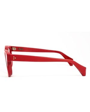 Dandy's Menelao Rough Celluloid Occhiali Vista - Red
