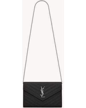 Saint Laurent Saint Laurent Pocket Sl E26 Wallet - White