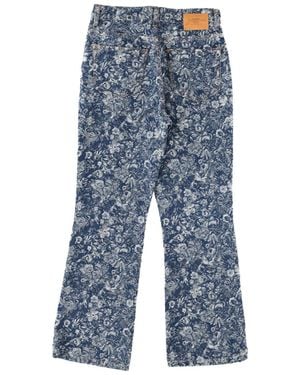 Ganni Tapestry Jeans Organic Cotton - Blue