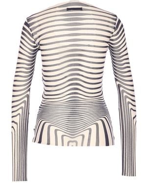 Jean Paul Gaultier Top Polyamide - Grey