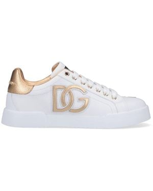 Dolce & Gabbana Portofino Trainers - White