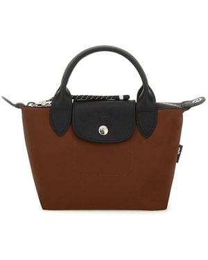 Longchamp Le Pliage Xs Handle Bag - Brown
