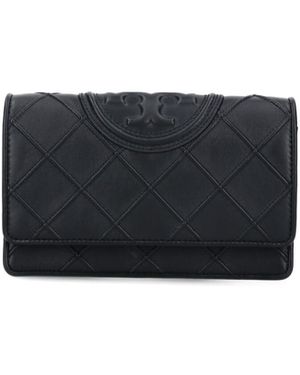 Tory Burch Wallets Body: Lamb Leather - Black