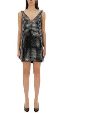 Max Mara Short Dress Rita Triacetate - Black