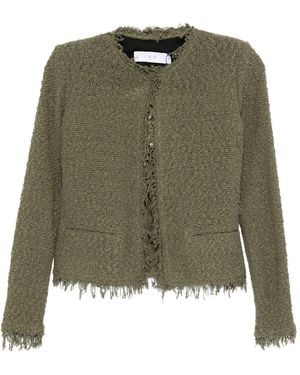 IRO Shavani Cotton Jacket - Green