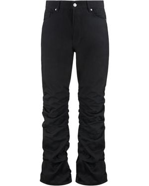 B1 Archive 5-Pocket Straight-Leg Jeans Cotton Regular - Black