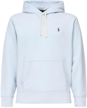 Ralph Lauren Logo Hoodie - Blue