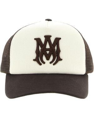 Amiri Ma Foam Trucker Cap Cotton Hat - Natural
