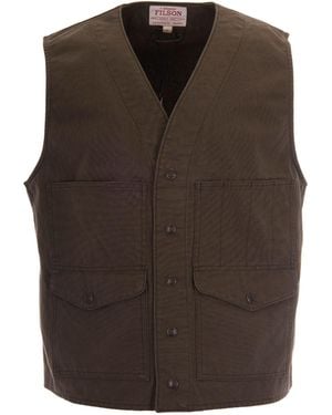 Filson Gilet Dry Tin Otter - Brown
