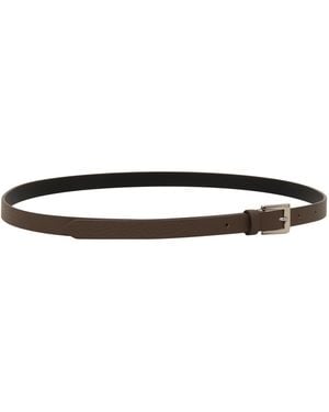 P.A.R.O.S.H. P.A.R.O..H. Belt H 1,5 Cm Calfskin - White