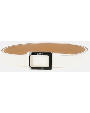Roger Vivier Belts Calfskin - White