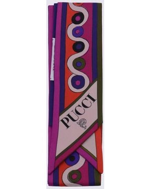 PUCCI Silk Scarf - Purple