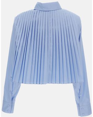 Sportmax Ceppo Cropped Shirt - Blue