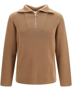Valentino Wool Sweater Fleece Ovis Aries - Natural