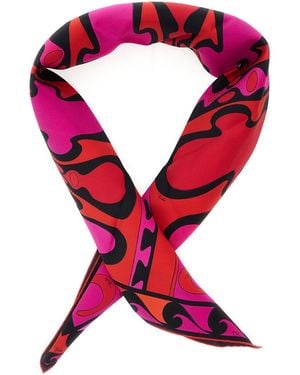 PUCCI Scarf Silk-Cotton Silk And Cotton - Pink