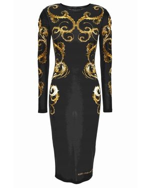 Versace Jeans Couture Long Dress - Black