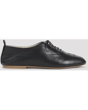 Celine Lise Triomphe Richelieu Derbies - Black