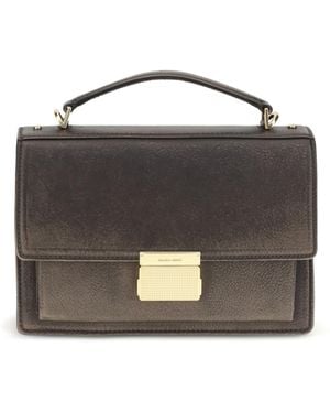 Golden Goose Venezia Handbag Calf Leather Bos Taurus Handbags - Black