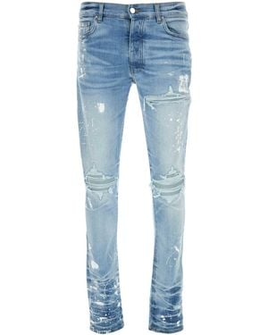 Amiri Stretch Denim Jeans - Blue