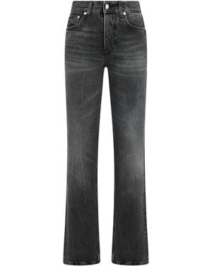 Haikure Straight Jeans Organic Cotton Straight-Leg - Grey