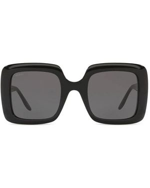 Gucci Frame And Lens Sunglasses - Black