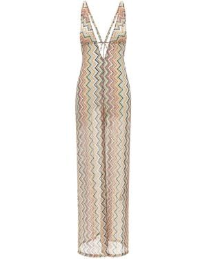 Missoni Polyester Jumpsuit - Natural
