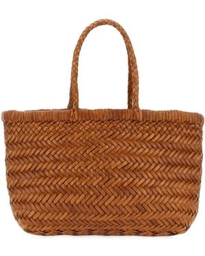 Dragon Diffusion Borsa Flat Gora Mini - Brown