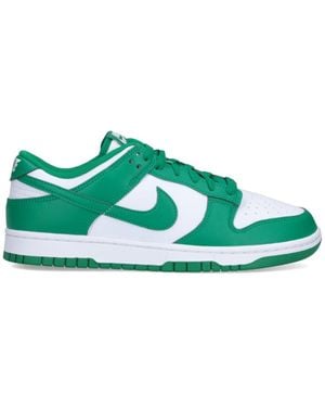 Nike Dunk Low-Top Sneakers - Green