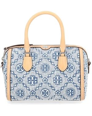 Tory Burch Borsa T-Monogram Mini - Blue