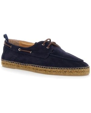Castañer Espadrilles Nemo T/186 Serraje Suede - Blue