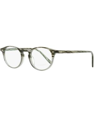 Oliver Peoples Riley-R Eyeglasses Ov5004 1002 45Mm Plastic (Acetate) - Black
