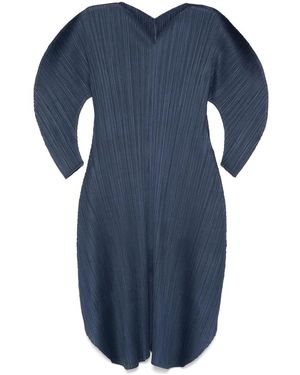 Pleats Please Issey Miyake Dresses - Blue