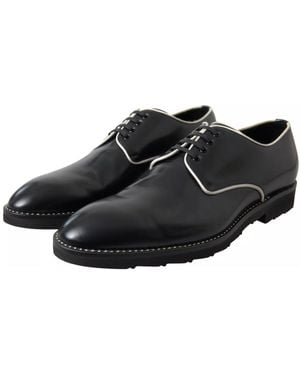 Dolce & Gabbana Leather Formal Dress Shoes - Black