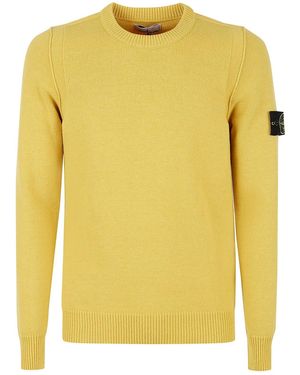 Yellow stone island jumper sale