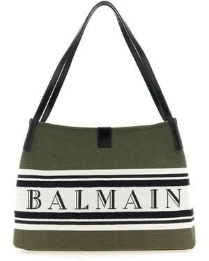 Balmain Release Shoulder Bag - Black
