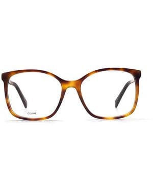 Celine Frame And Lens Eyeglasses - Brown