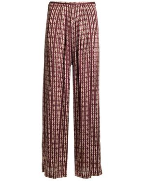 Forte Forte Relaxed-Fit Pants - Red