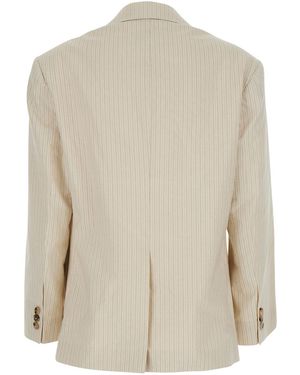 Dries Van Noten Jacket Birdy Blazers - Natural