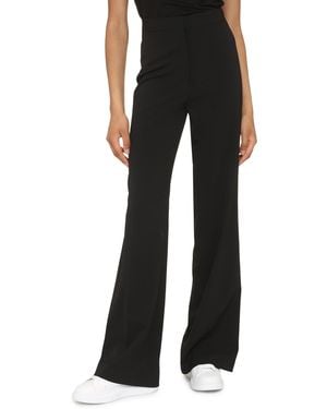 Stella McCartney Flared Pants Wool - Black