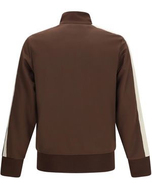 Palm Angels Classic Logo Track Jacket - Brown
